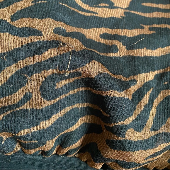 Majorelle Joanna Bodysuit Revolve Zebra Print NWT - Picture 7 of 7